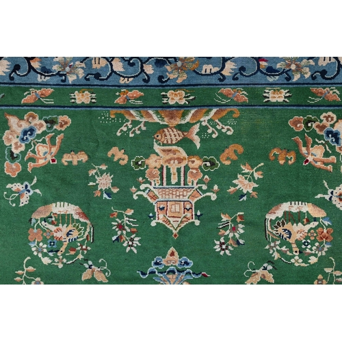 82 - AN 'ART DECO' CHINESE CARPETapproximately 326  x 236cm