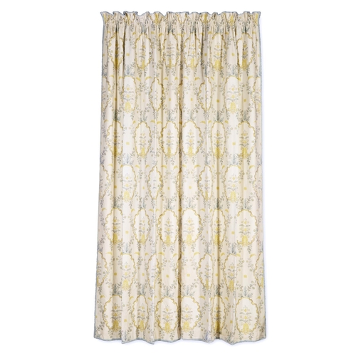 130 - TWO PAIRS OF LEWIS AND WOOD 'VALLANCE' FABRIC CURTAINS BY SIBYL COLEFAX & JOHN FOWLER 290cm long, 12... 