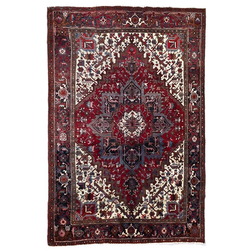 201 - A HERIZ CARPET approximately 293 x 213cm