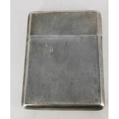 40 - AN EARLY 20TH CENTURY SILVER HIP FLASK, Birmingham, 1937, maker mark of A.W for A. Wilcox. With engi... 