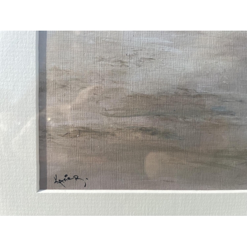 121 - KATIE BUTTIMER, (IRISH 20TH CENTURY), INCH BEACH, watercolour on paper, signed lower left, 62 x 52cm... 