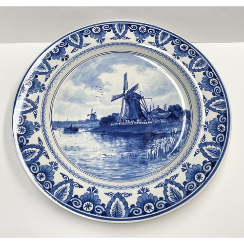 208 - A WONDERFUL COLLECTION OF DUTCH BLUE DELFT, to include (i) seven Delft Blue Holland buildings, all m... 