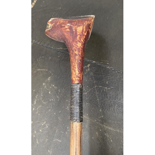 234 - A VINTAGE JOE KIRKWOOD HICKORY GOLD CLUB, Cochranes, dimensions: 104cm long approx. More about the M... 