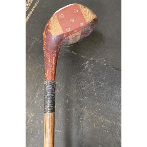 234 - A VINTAGE JOE KIRKWOOD HICKORY GOLD CLUB, Cochranes, dimensions: 104cm long approx. More about the M... 