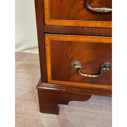 83 - A WILLIAM IV STYLE MAHOGANY GLAZED MAHOGANY BUREAU BOOKCASE, with moulded cornice, astral glazed gla... 