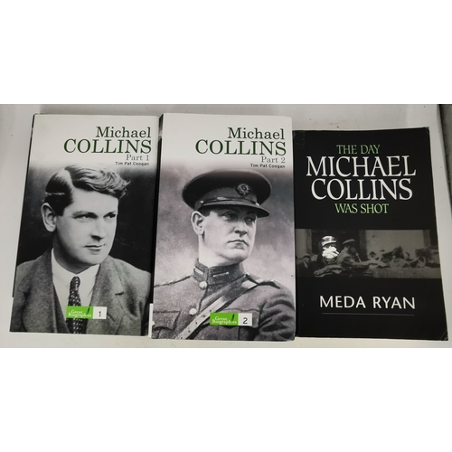 281 - A SELECTION OF BOOKS ON MICHAEL COLLINS