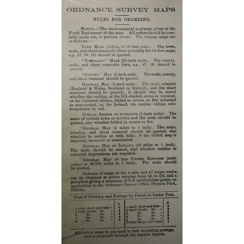 193 - MAP: ORDNANCE SURVEY OF IRELAND, 