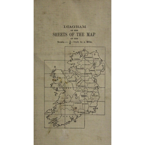 195 - MAP: ORDNANCE SURVEY OF IRELAND, 