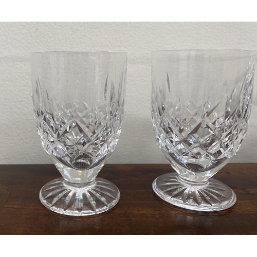 207 - A WATERFORD CRYSTAL LOT TO INCLUDE (i) a set of six Slane cut juice glasses, acid marked ‘Waterford’... 