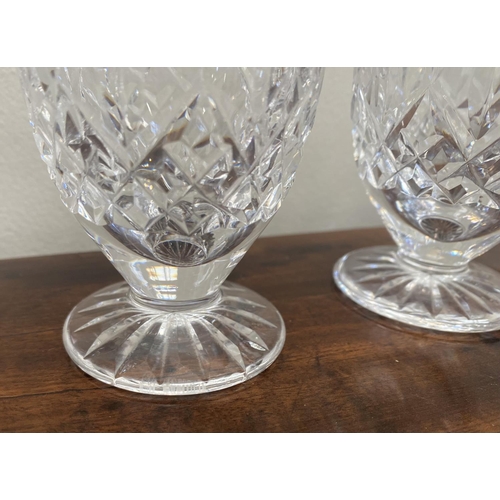 207 - A WATERFORD CRYSTAL LOT TO INCLUDE (i) a set of six Slane cut juice glasses, acid marked ‘Waterford’... 