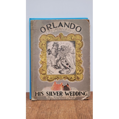 211 - A COLLECTION OF ‘ORLANDO THE MARMALADE CAT’ BOOKS, come hard back some soft; various publishing date... 