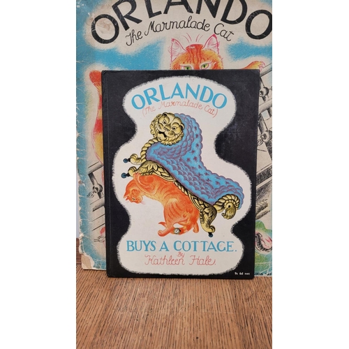 211 - A COLLECTION OF ‘ORLANDO THE MARMALADE CAT’ BOOKS, come hard back some soft; various publishing date... 