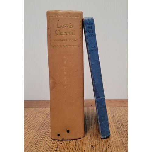 214 - TWO BOOKS; (i) The Complete Works of Lewis Carroll; Publisher The Nonesuch Press, London, 1939. Illu... 