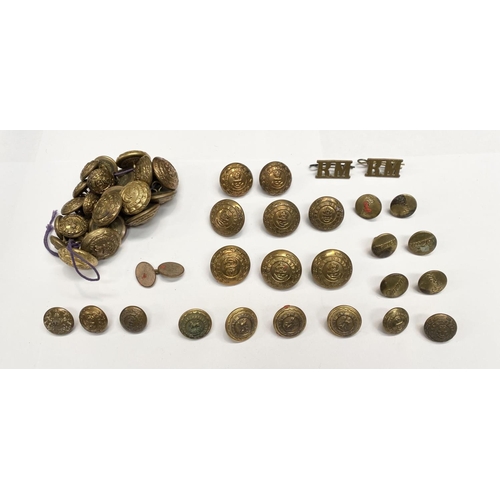 222 - A LARGE COLLECTION OF ROYAL MARINE BADGES AND BUTTONS TO INCLUDE (i) Royal Marines buttons, includin... 