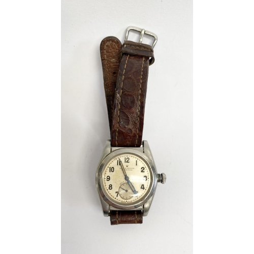 74 - A ROLEX OYSTER PERPETUAL GENTLEMANS WRISTWATCH, circa 1931, serial number: 4015; featured a self-win... 