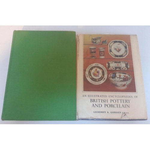 232 - A BOOK LOT: TWO IMPORTANT REFERENCE WORKS RELATING TO PORCELAIN / POTTERY, (i) Geoffrey Godden, An I... 