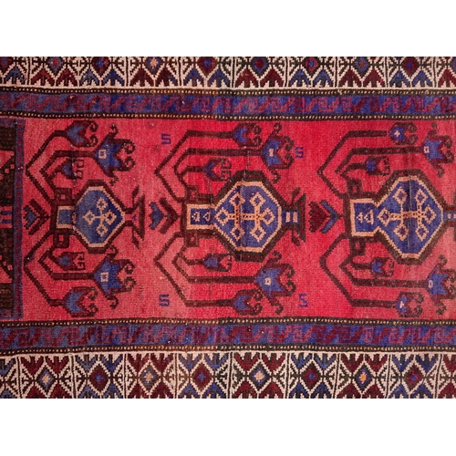 19 - AN EXCELLENT PERSIAN PRAYER RUG, material: hand spun wool with natural organic dyes; design: this ru... 