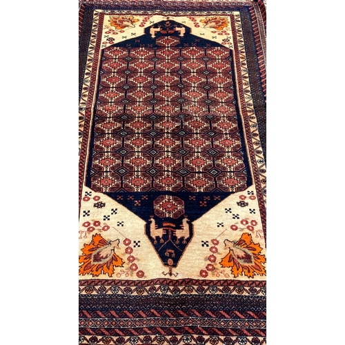 87 - A KASHIM SILK RUG, material: hand spun silk with natural organic dyes; design: this rug features a t... 