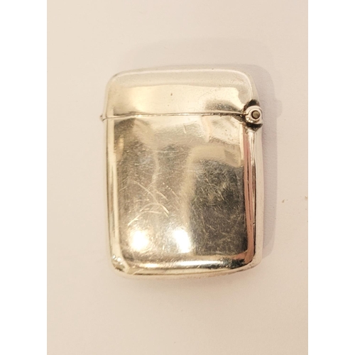 50 - A COLLECTION OF SILVER ‘TINDER BOXES’ / ‘VESTA CASES’, (i) A beautifully decorated vesta case; with ... 
