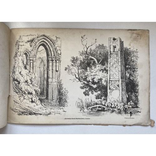 92 - A BOOK LOT: ‘ELEMENTARY DRAWING BOOK LANDSCAPES AND BUILDINGS, PART V’ by Samuel Prout F.S.A., autho... 