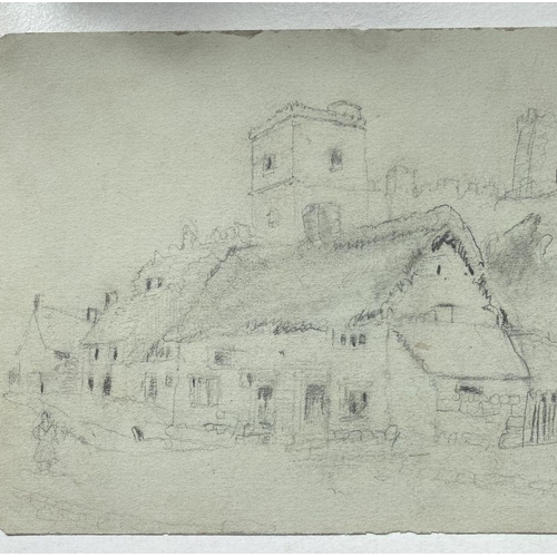 122 - SAMUEL PROUT (British, 1783–1852), (i) “PREPARATORY SKETCH FOR ‘CITY OF BEAUVAIS’”, graphite and wat... 