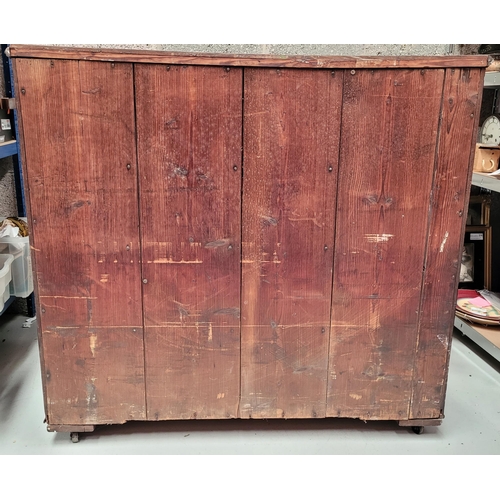 10 - A VERY GOOD QUALITY LATE 19TH CENTURY CHEST OF DRAWERS WITH INLAID DETAIL, this substantial chest of... 