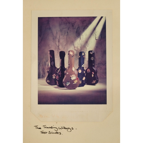 22 - RARE ITEM: MUSIC/PHOTOGRAPH INTEREST: CHRIS SMITH FRAZER (B. 1963), TWO FRAMED TEST SHOTS FOR THE AL... 