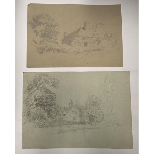 230 - SAMUEL GILLESPIE PROUT (British, 1822-1911), A COLLECTION OF GRAPHITE SKETCHES, graphite on wove pap... 