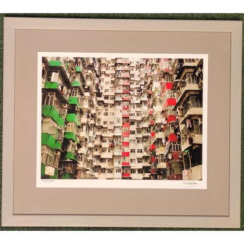 26 - CHRIS FRAZER SMITH, (B. 1963) HONG KONG II, photographic print. Signed lower right, inscribed with t... 