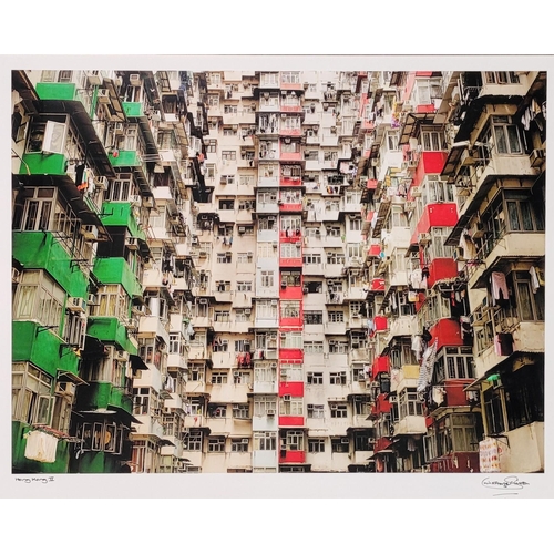 26 - CHRIS FRAZER SMITH, (B. 1963) HONG KONG II, photographic print. Signed lower right, inscribed with t... 