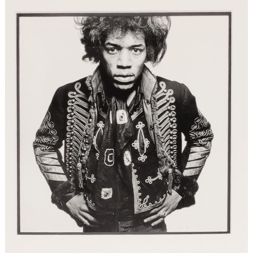 34 - AFTER GERED MANKOWITZ, (B. 1946) JIMI HENDRIX, the original series was shot in London in 1967. Photo... 