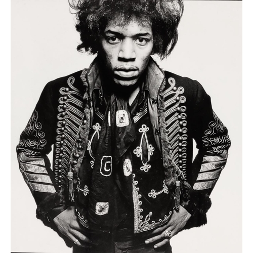 34 - AFTER GERED MANKOWITZ, (B. 1946) JIMI HENDRIX, the original series was shot in London in 1967. Photo... 