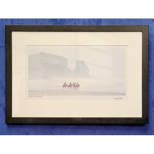 36 - CHRIS FRAZER SMITH, (B. 1963) COWBOYS, NEW ZEALAND, photographic print, signed lower right & titled ... 