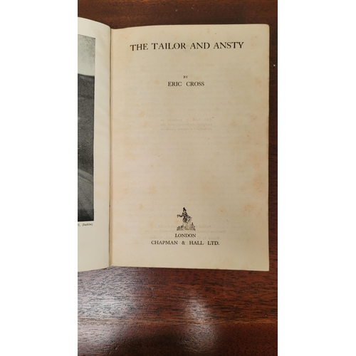 50 - 1ST EDITION: ERIC CROSS – THE TAILOR AND ANSTY, very good – 1st edition. Hardcover. A very good copy... 