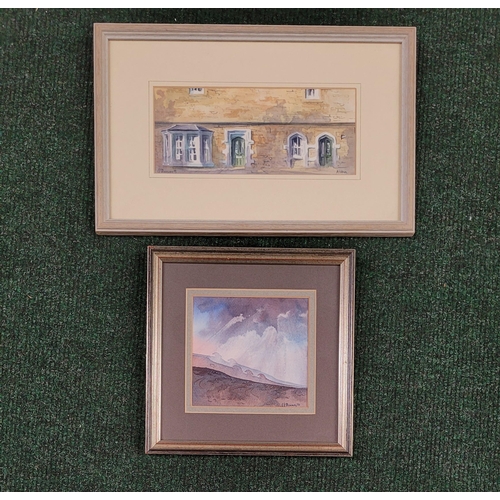 61 - TWO WORKS BY CHRIS. E. MOUNCEY, (B. 1954), (i) ALSTOR, watercolour on paper, signed lower left, titl... 