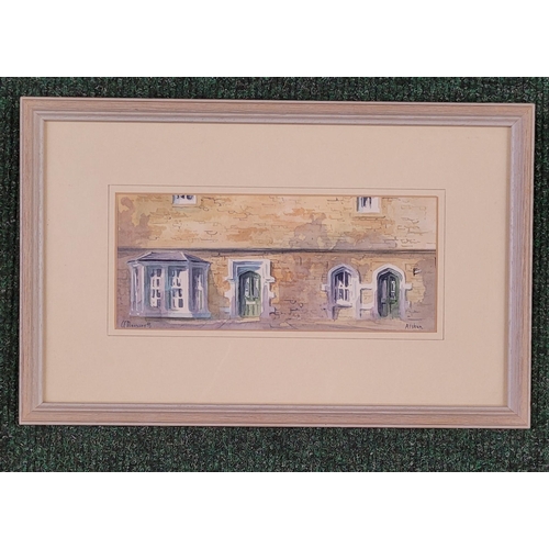 61 - TWO WORKS BY CHRIS. E. MOUNCEY, (B. 1954), (i) ALSTOR, watercolour on paper, signed lower left, titl... 