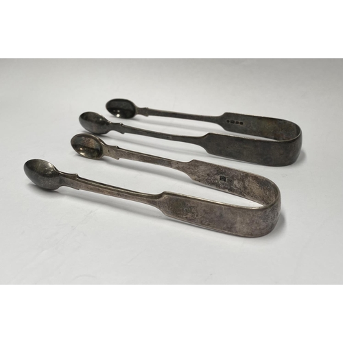 231 - TWO GEORGE V SILVER SUGAR TONGS, (i) Maker Holland, Aldwinckle & Slater (Thomas Alfred Slater, Walte... 
