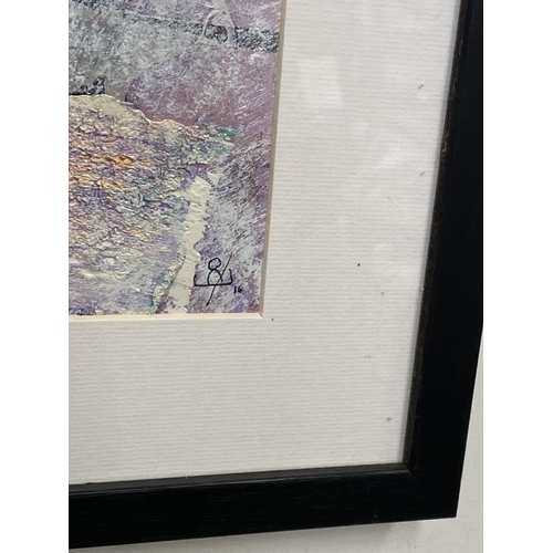 79 - JOHN KINGERLEE (Irish b.1936), ‘SRIK’ oil and mixed media on paper, signed with artist’s monogram an... 