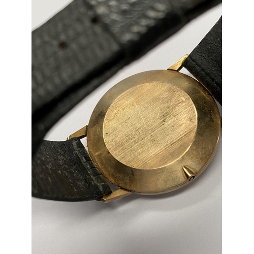 120 - A VINTAGE 9K GOLD H. SAMUEL SWISS QUARTZ GENTLEMANS WRISTWATCH, the dial reading ‘H. Samuel / Quartz... 