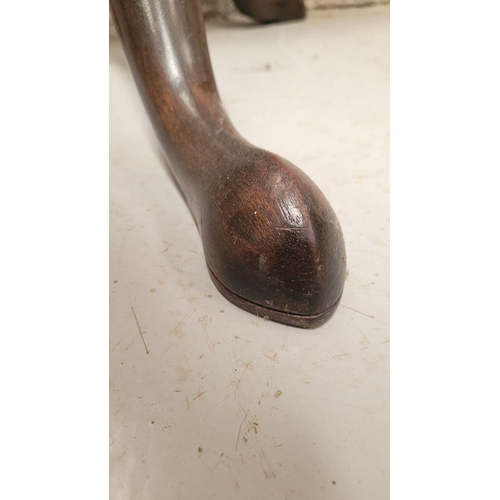 224 - A VERY GOOD QUALITY IRISH MAHOGANY LATE 18TH CENTURY / EARLY 19TH CENTURY TIP UP TABLE, the circular... 