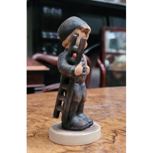 101 - A VINTAGE GOEBEL W. GERMANY CHIMNEY SWEEP FIGURINE, numbered to base 12 2/0. With Goebel maker's mar... 