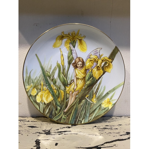 127 - SIX BORDER FINE BONE CHINA PLATES FROM THE FESTIVAL OF FLOWER FAIRIES COLLECTION, to include (i) The... 