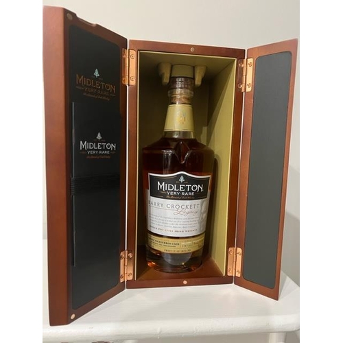 146 - A RARE MIDLETON WHISKEY, by Master Distiller Barry Crockett from the American Bourbon Cask. Serial n... 