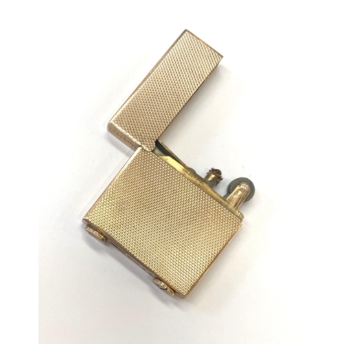 26 - A CHARMING 19TH CENTURY 9CT YELLOW GOLD LIGHTER, Maker Cornelius Desormeaux Saunders & James Francis... 