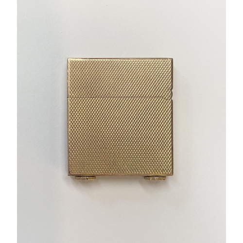 26 - A CHARMING 19TH CENTURY 9CT YELLOW GOLD LIGHTER, Maker Cornelius Desormeaux Saunders & James Francis... 