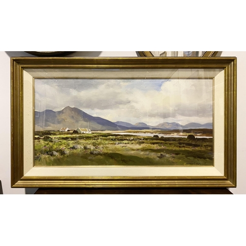 79 - MAURICE CANNING WILKS (IRISH, 1910-1984), ‘CONNEMARA’, oil on canvas, signed lower right. Dimensions... 