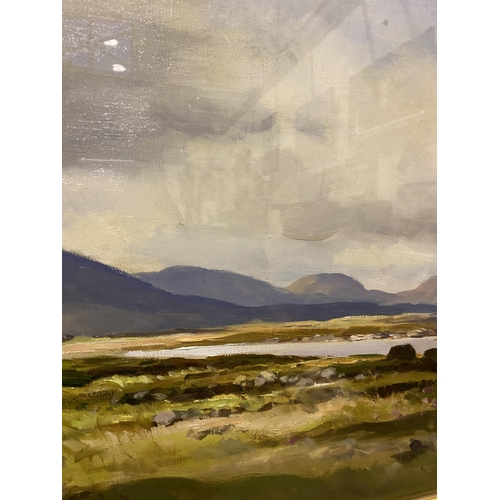 79 - MAURICE CANNING WILKS (IRISH, 1910-1984), ‘CONNEMARA’, oil on canvas, signed lower right. Dimensions... 