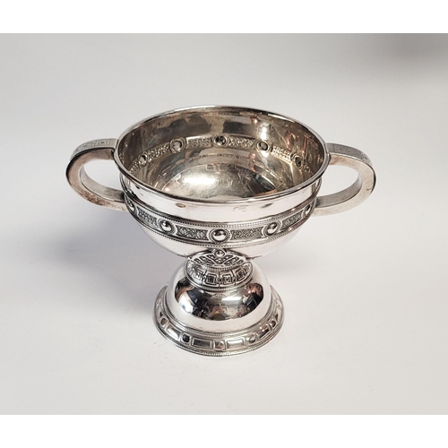 96 - A VERY FINE & MAGNIFICENTLY CRAFTED PIECE OF SILVER WORK BY JAMES DEAKIN & SONS IN THE FORM OF A REP... 