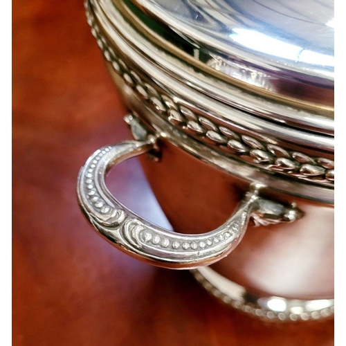 105 - A VERY GOOD QUALITY MID-CENTURY AMERICAN ELECTRO PLATED ICE BUCKET – FROM THE SHEFFIELD SILVER CO. B... 