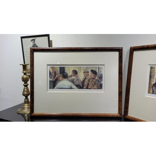 170 - A PAIR OF DAVID ELEY LIMITED EDITION SIGNED PRINTS, both signed in pencil and numbered to the mount.... 